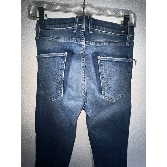 Mcguire Denim Anthropologie Raw Hem Size 24 Distressed Skinny Crop Y1 - Picture 5 of 8